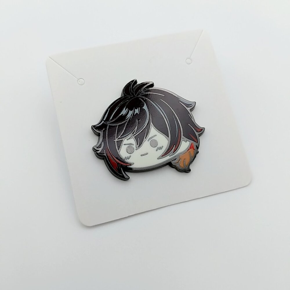 Genshin Impact Cute Venti Chibi Gamer Enamel Pin